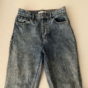 Pacsun Acid Wash Mom Jeans